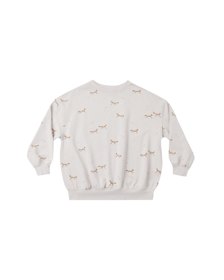 Rylee + Cru Relaxed Sweatshirt - Foxes