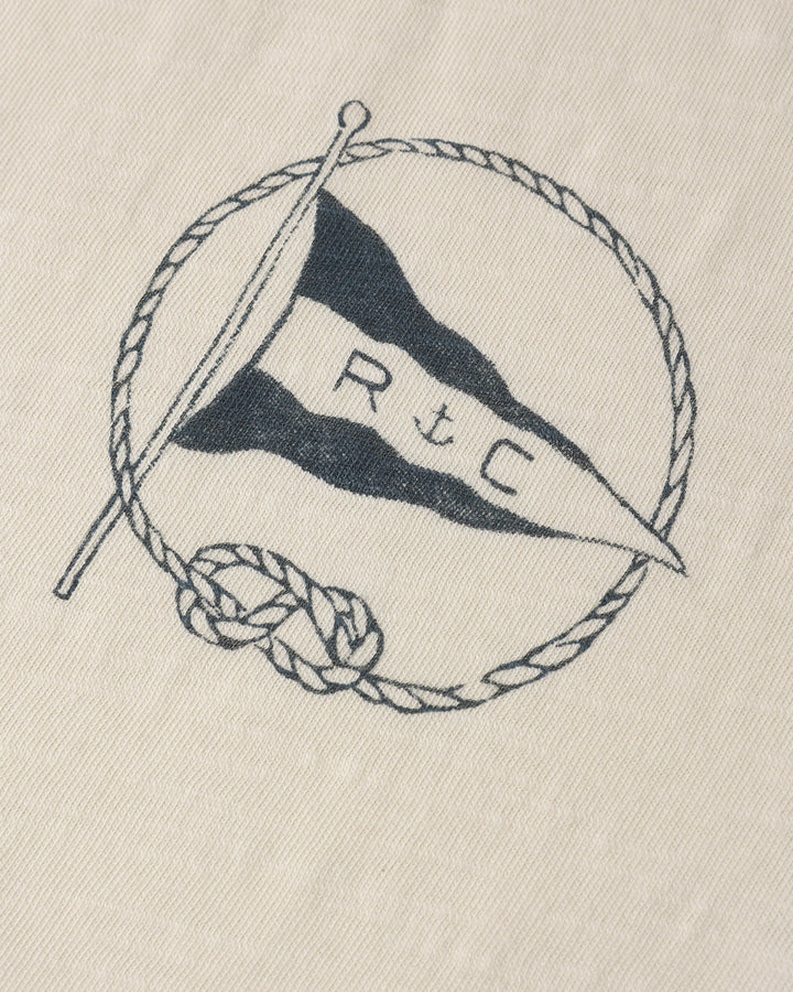 Rylee + Cru Contrast Short Sleeve Tee - Nautical Flag
