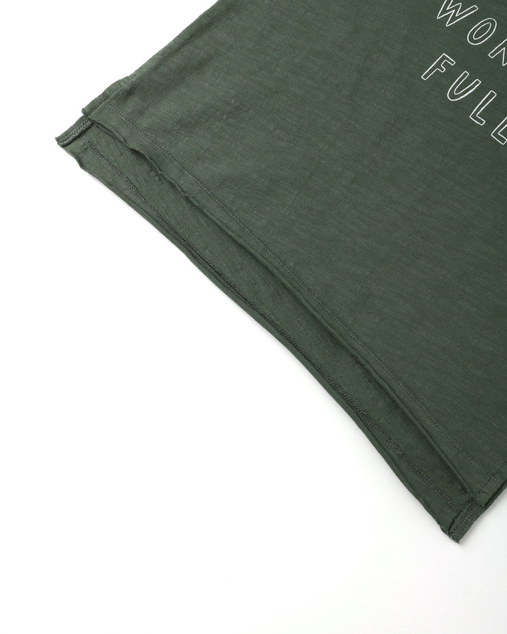 Rylee + Cru Raw Edge Long Sleeve Tee - Life Is Wonder Full