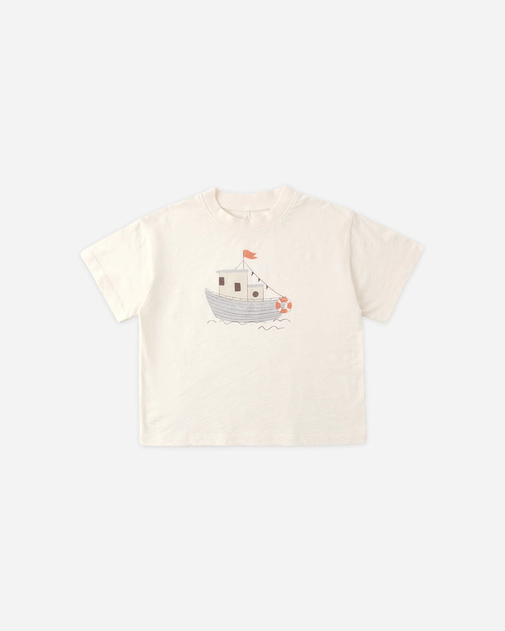 Rylee + Cru Relaxed Tee - Tug Boat