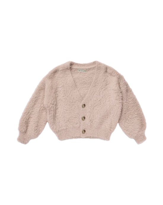 Rylee + Cru Fuzzy Cardigan