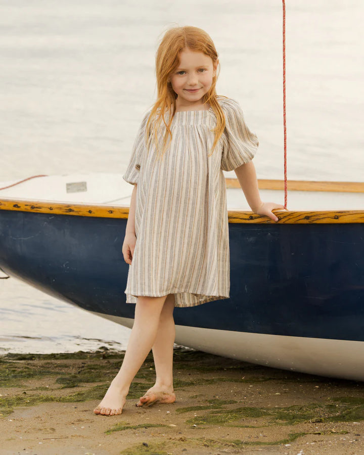 Rylee + Cru Talee Dress - Nautical Stripe