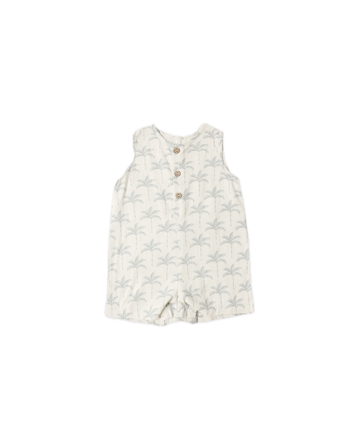 Rylee + Cru Mavrick Romper - Palm Trees