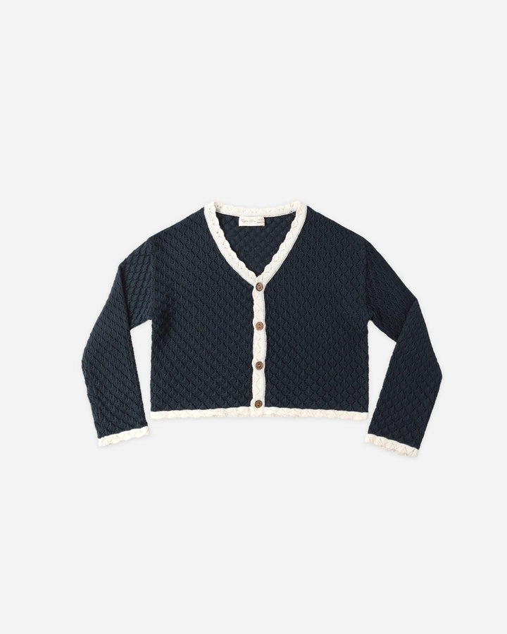 Rylee + Cru Ella Cardigan - Navy