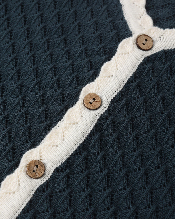 Rylee + Cru Ella Cardigan - Navy