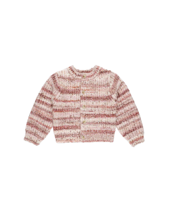 Cheyenne Cardigan - Pink Multi Stripe