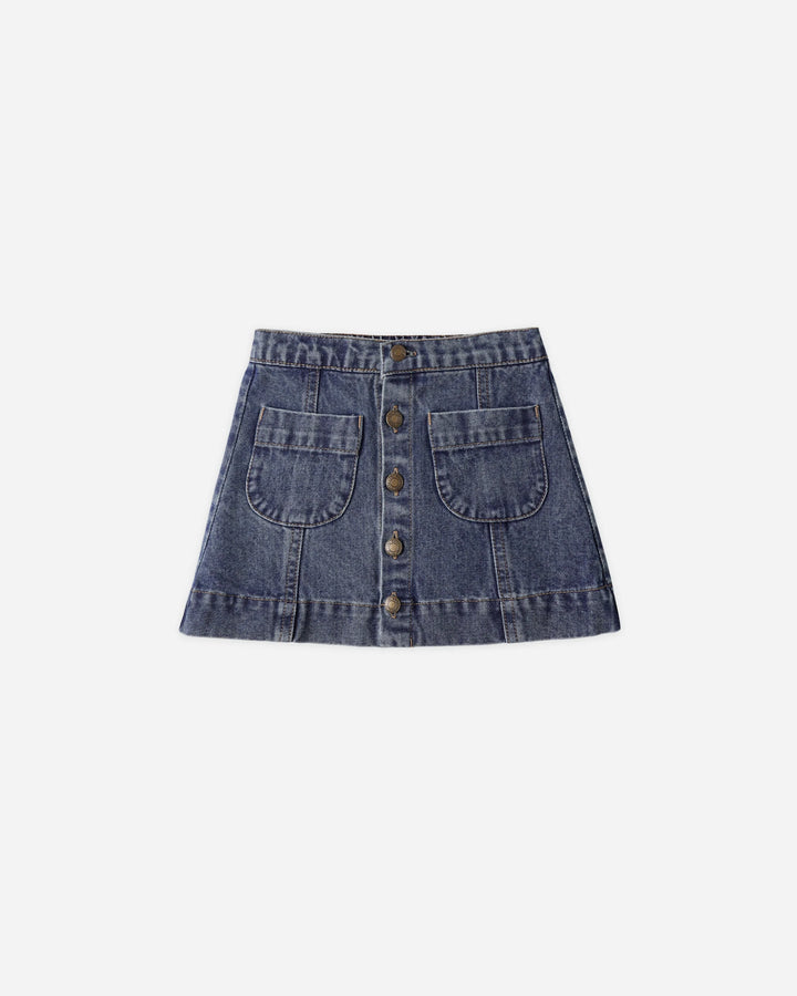 Rylee + Cru Denver Mini Skirt - Navy