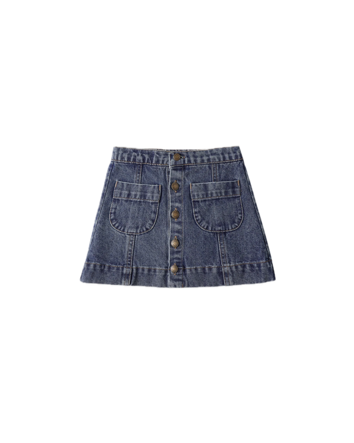 Rylee + Cru Denver Mini Skirt - Navy