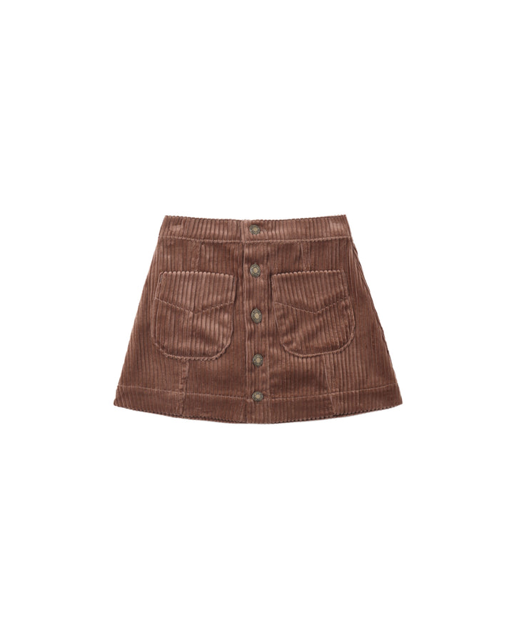 Rylee + Cru Denver Mini Skirt - Mulberry