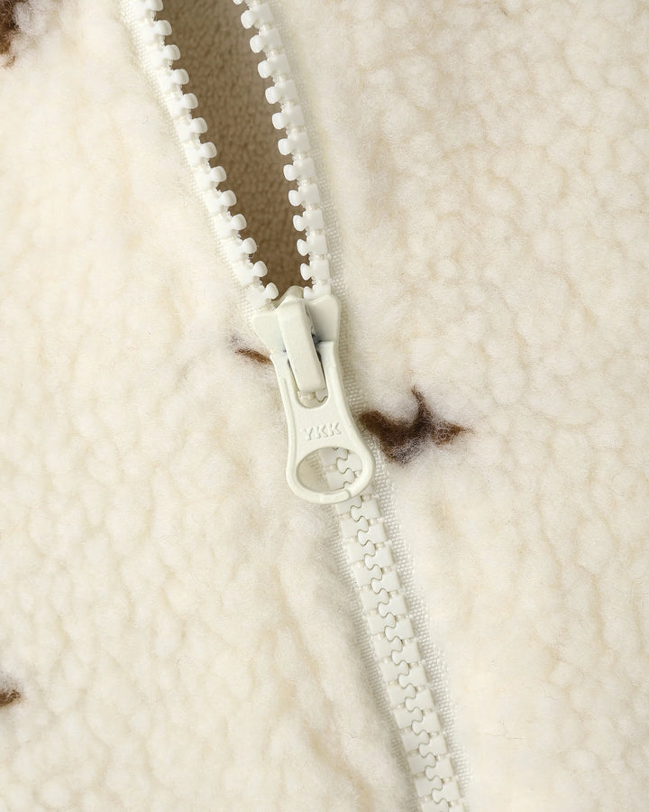 Rylee + Cru Shearling Baby Jumpsuit - Stars