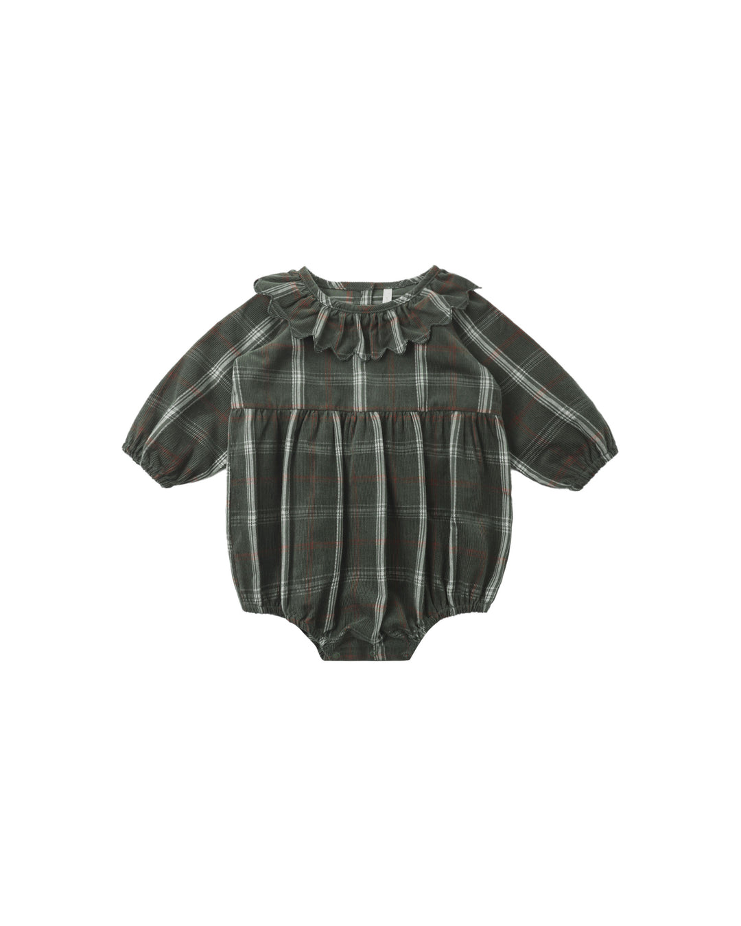 Rylee + Cru Freya Romper - Holiday Plaid