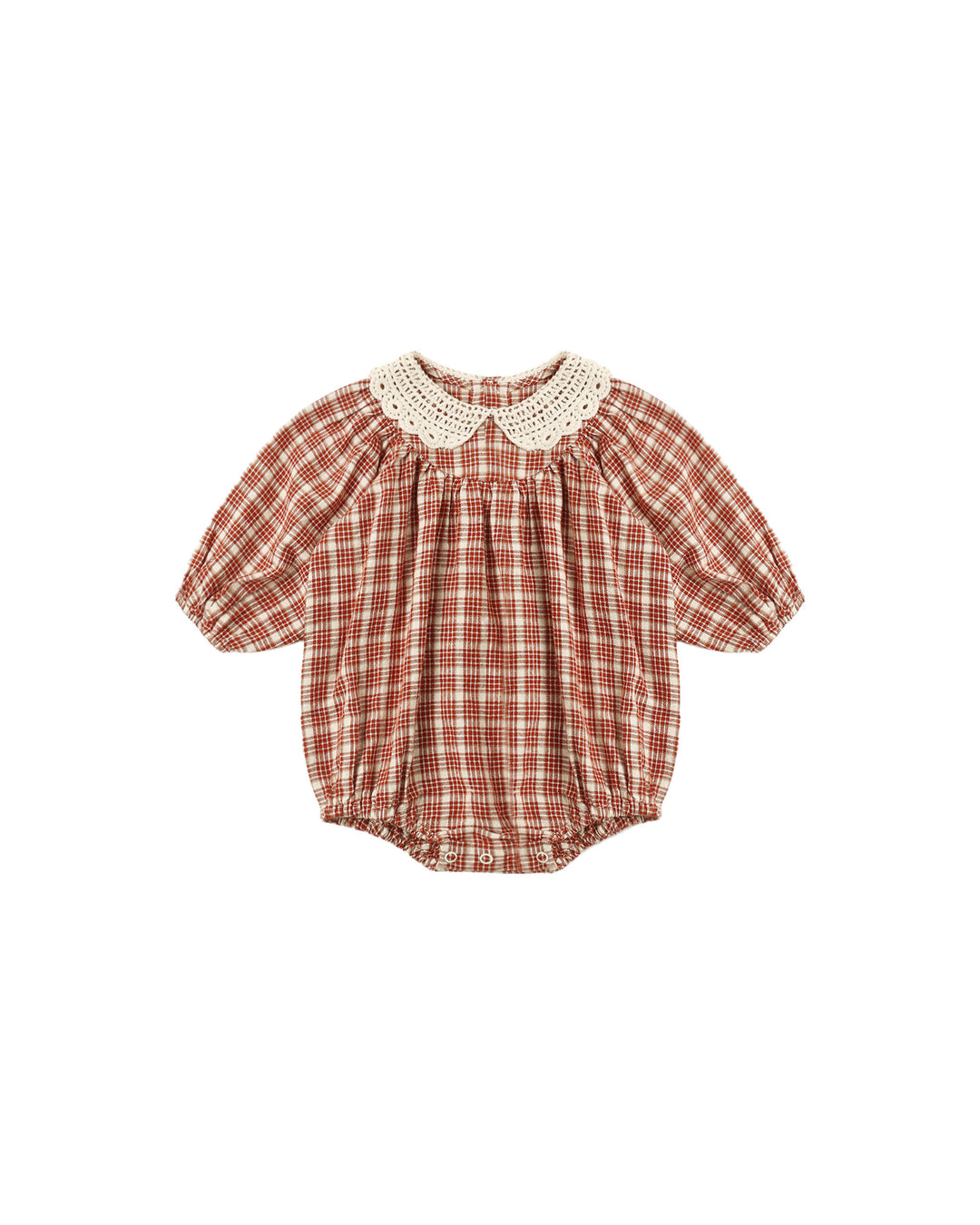 Rylee + Cru Heidi Romper - Vintage Plaid