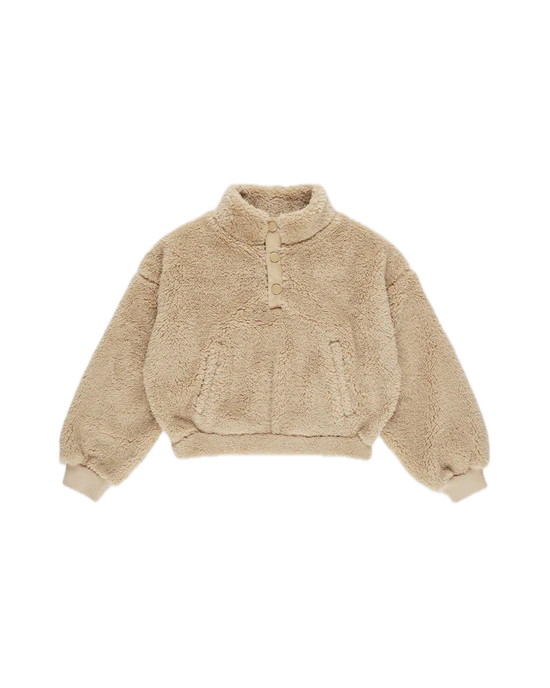 Rylee + Cru Quarter Zip Pullover - Gold