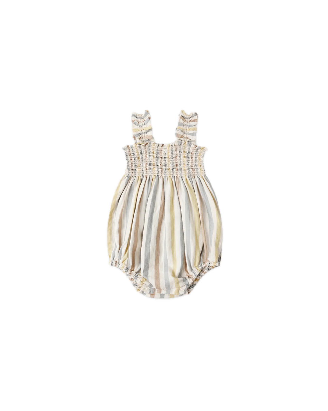 Rylee + Cru Julia Romper - Valencia Stripe
