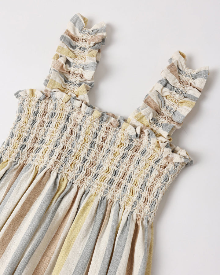 Rylee + Cru Julia Romper - Valencia Stripe