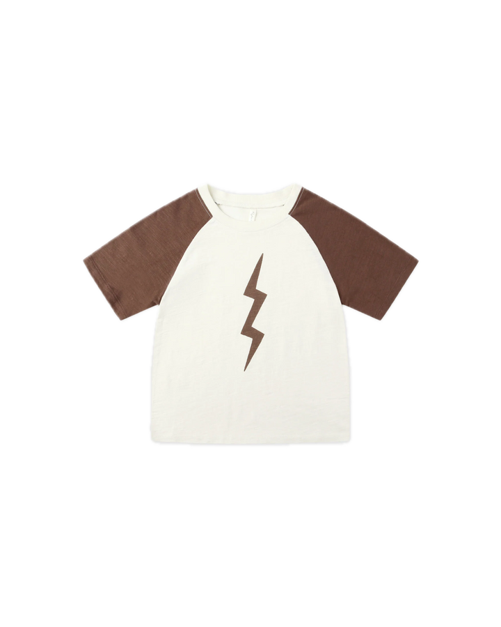 Rylee + Cru Raglan Short Sleeve Tee - Bolt