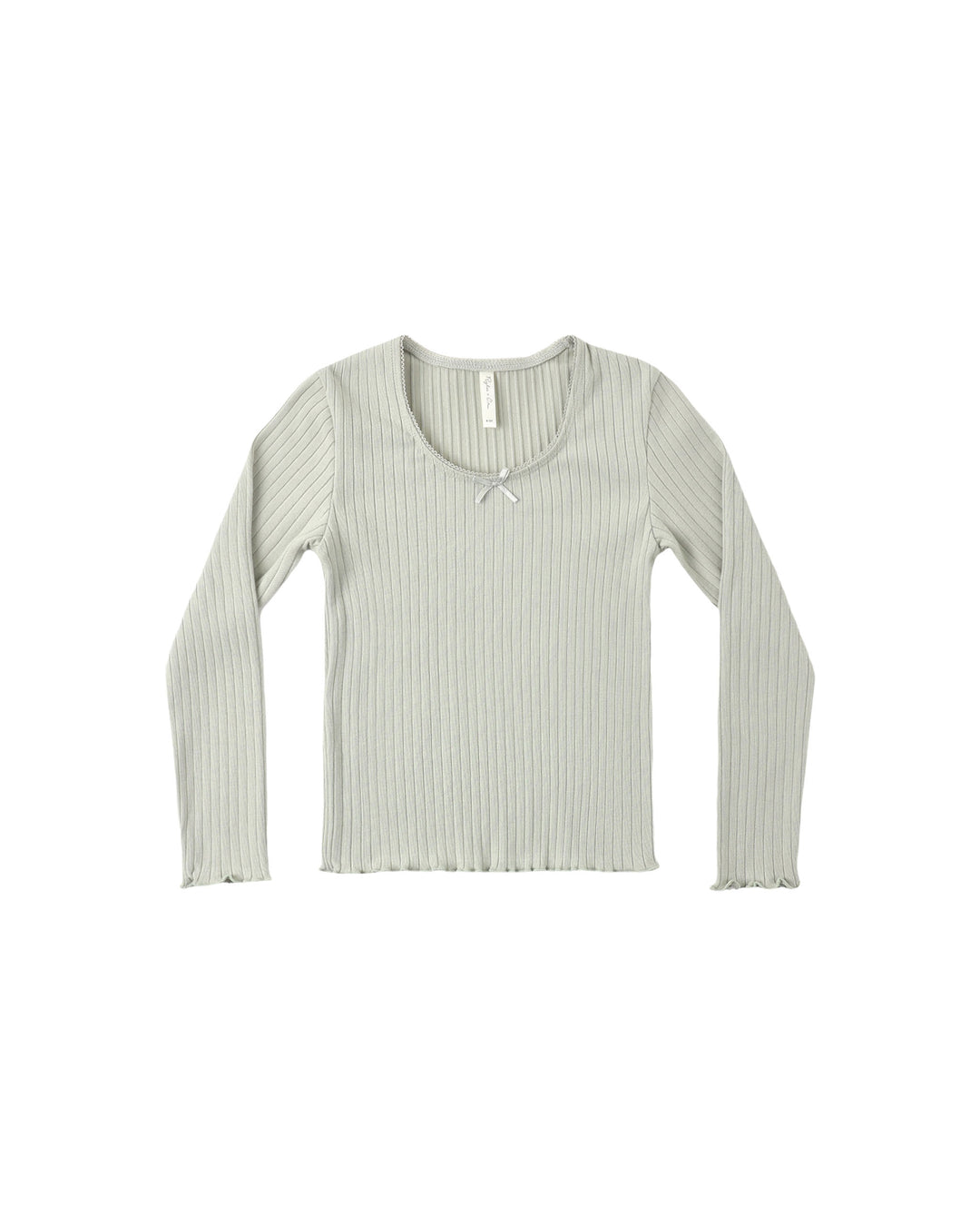 Rylee + Cru Ribbed Long Sleeve - Sage