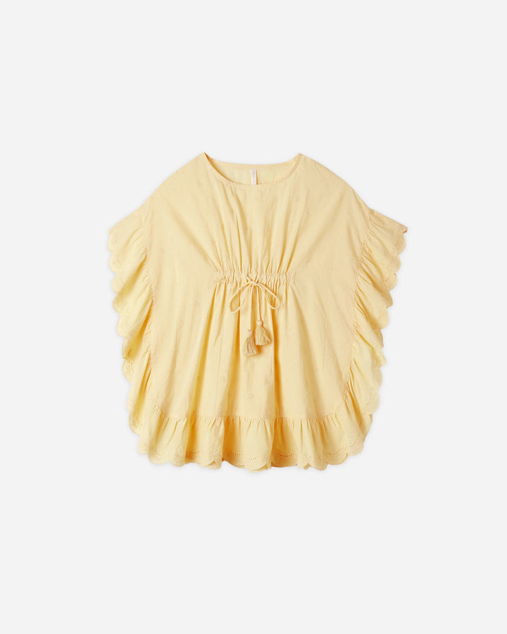 Rylee + Cru Kaftan Cover Up - Lemon