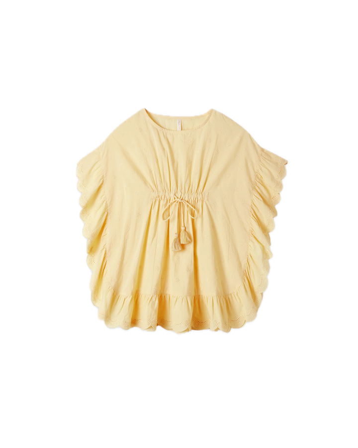 Rylee + Cru Kaftan Cover Up - Lemon