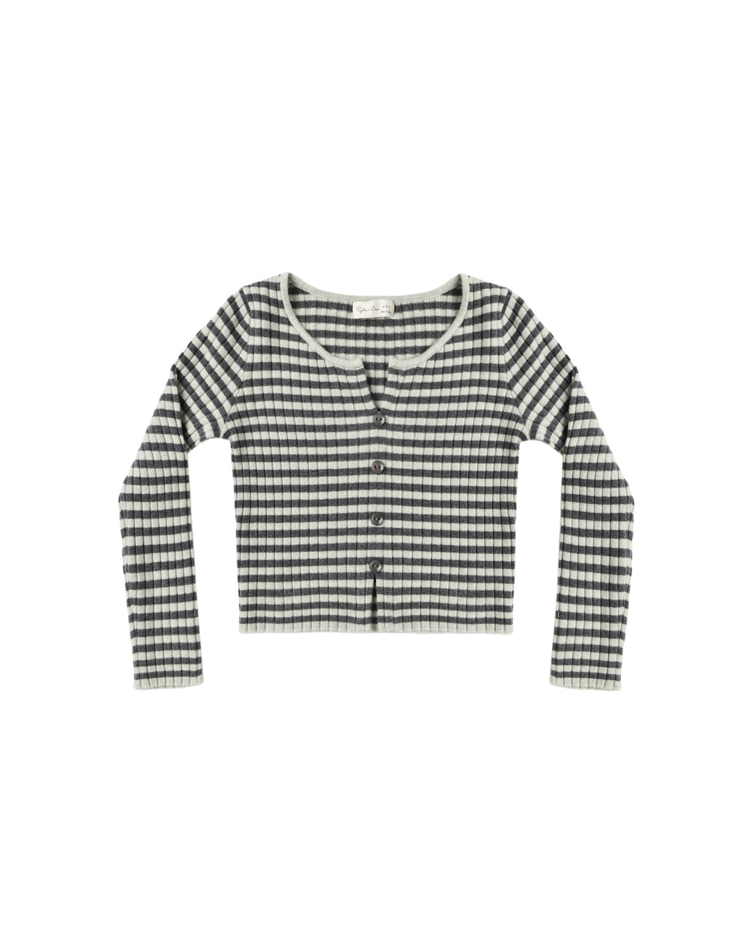 Rylee + Cru Long Sleeve Knit Tee - Midnight Stripe