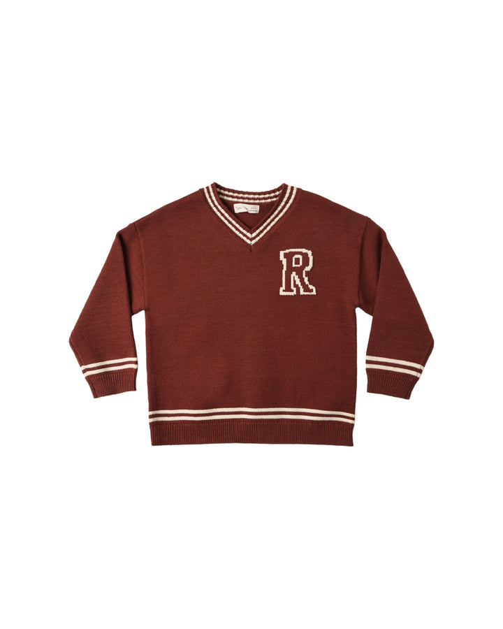 Rylee + Cru Redwood Sweater - Brick
