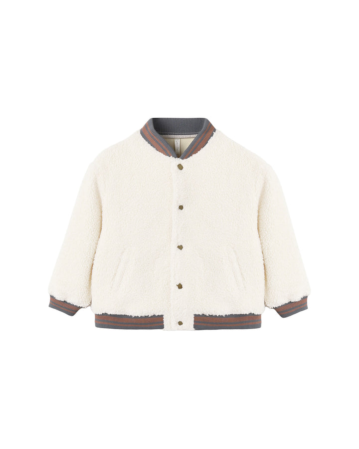 Rylee + Cru Sherpa Bomber - Natural