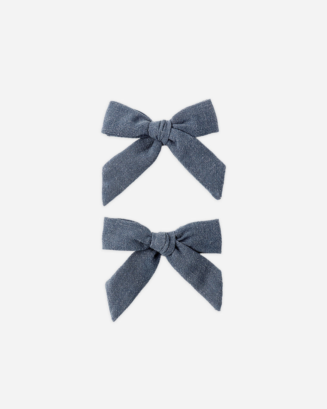 Rylee + Cru Bows - Set Of 2 - Navy
