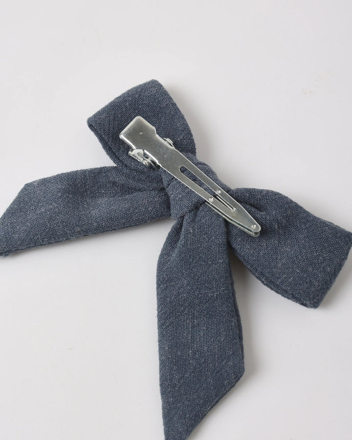 Rylee + Cru Bows - Set Of 2 - Navy