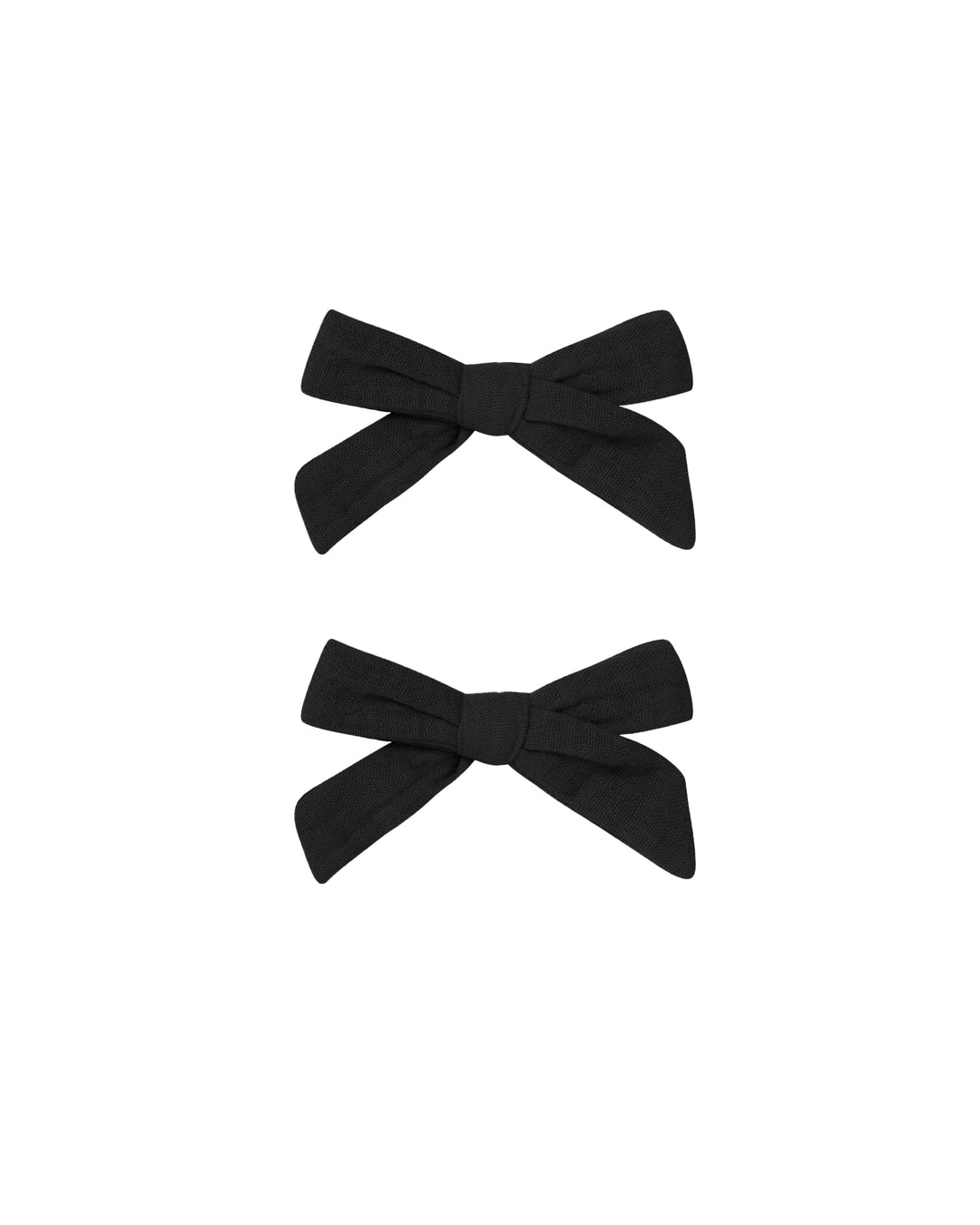 Rylee + Cru Bows, Set of 2 - Black