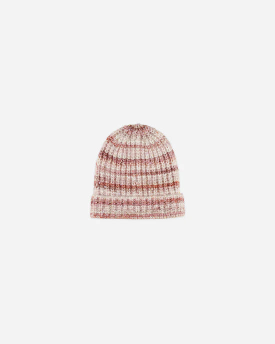 Rylee + Cru Beanie - Pink Multi Stripe