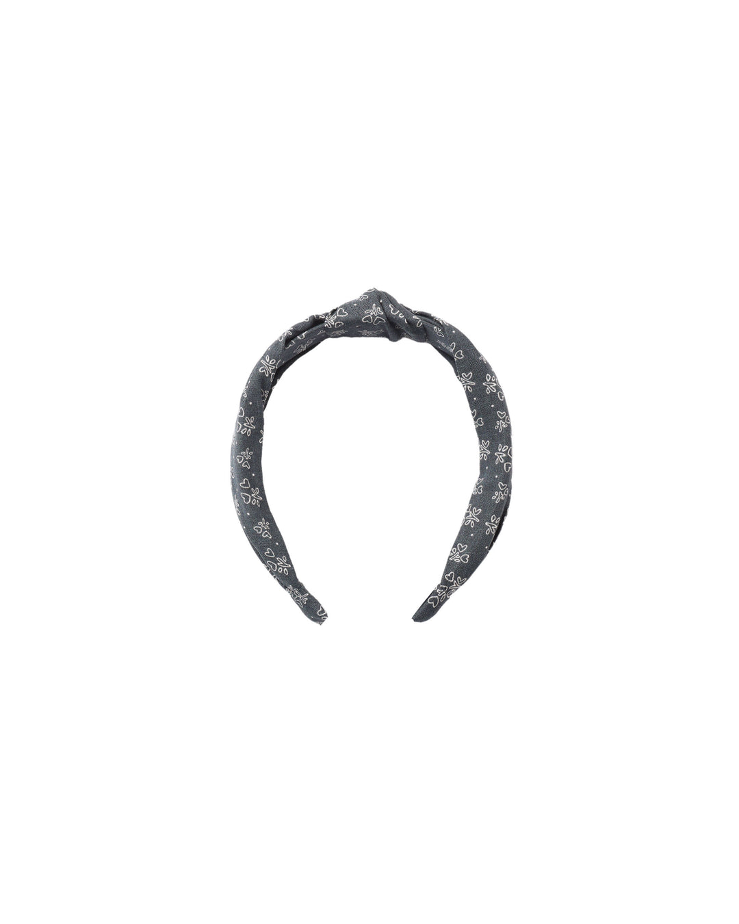 Rylee + Cru Knotted Headband - Heart Ditsy