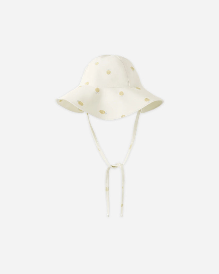 Rylee + Cru Floppy Swim Hat - Pineapples