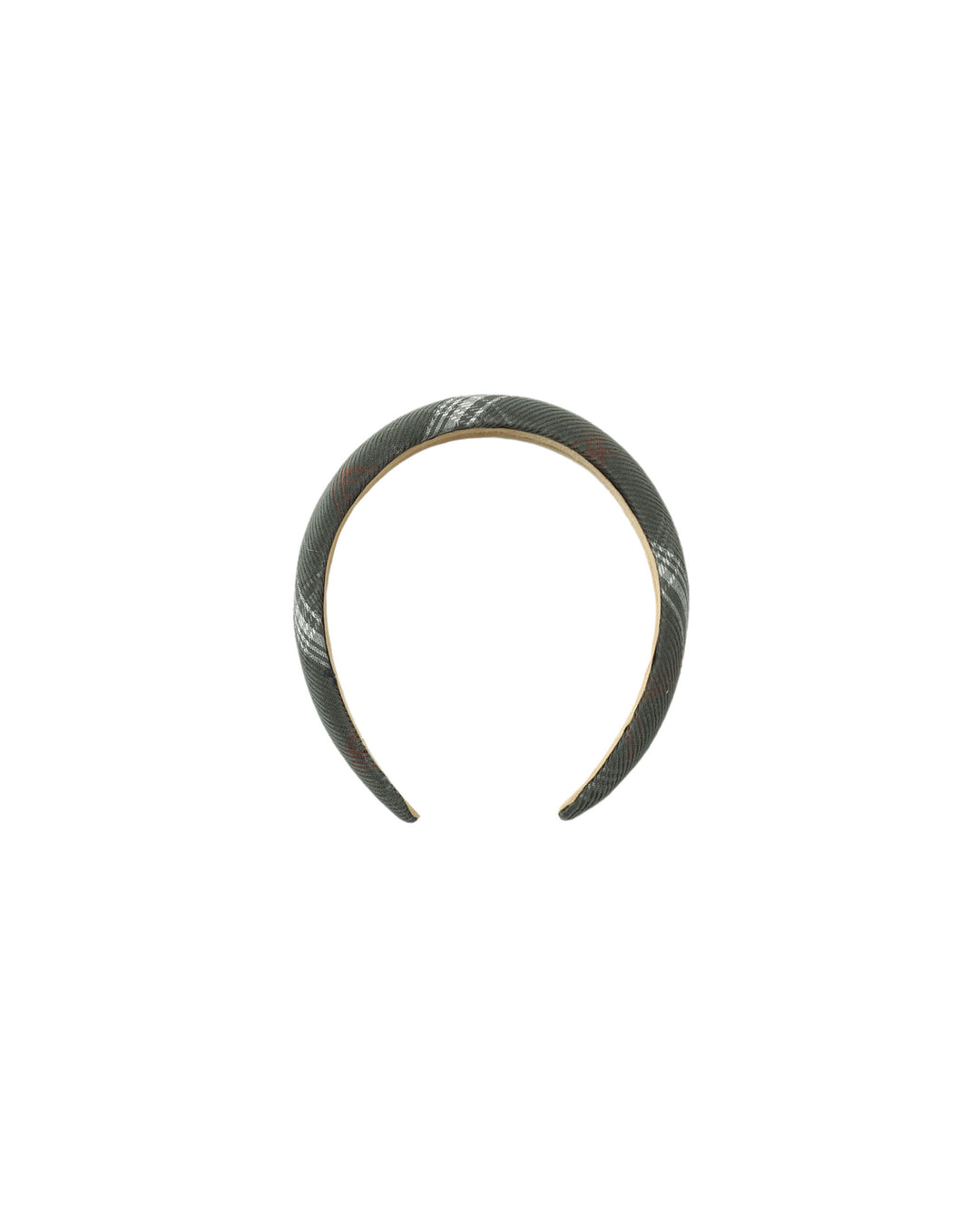 Rylee + Cru Padded Headband - Holiday Plaid