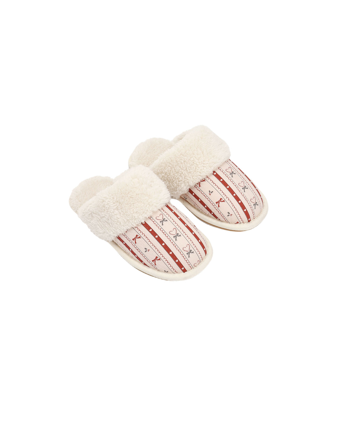 Rylee + Cru Slippers - Candy Cane Lane