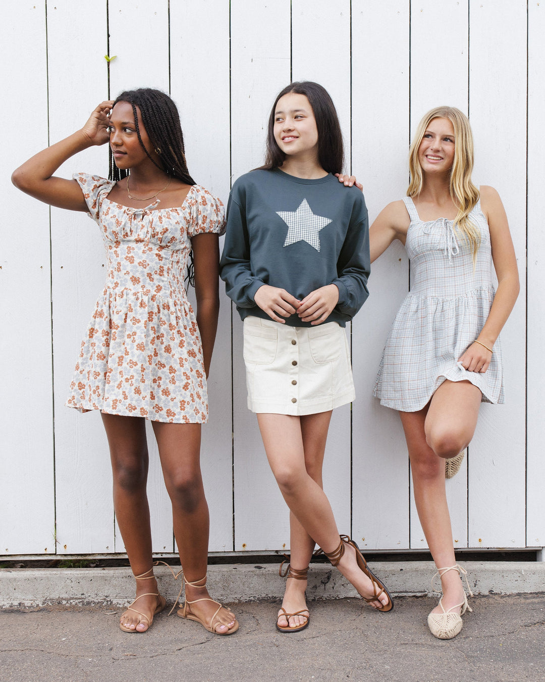 Rylee + Cru Alex Teen Dress - Americana Floral