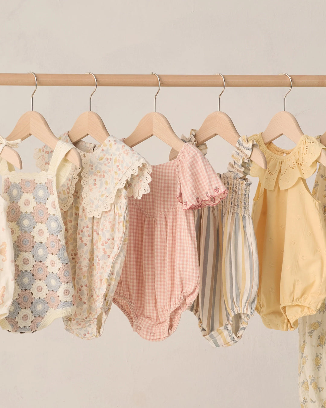 Rylee + Cru Julia Romper - Valencia Stripe