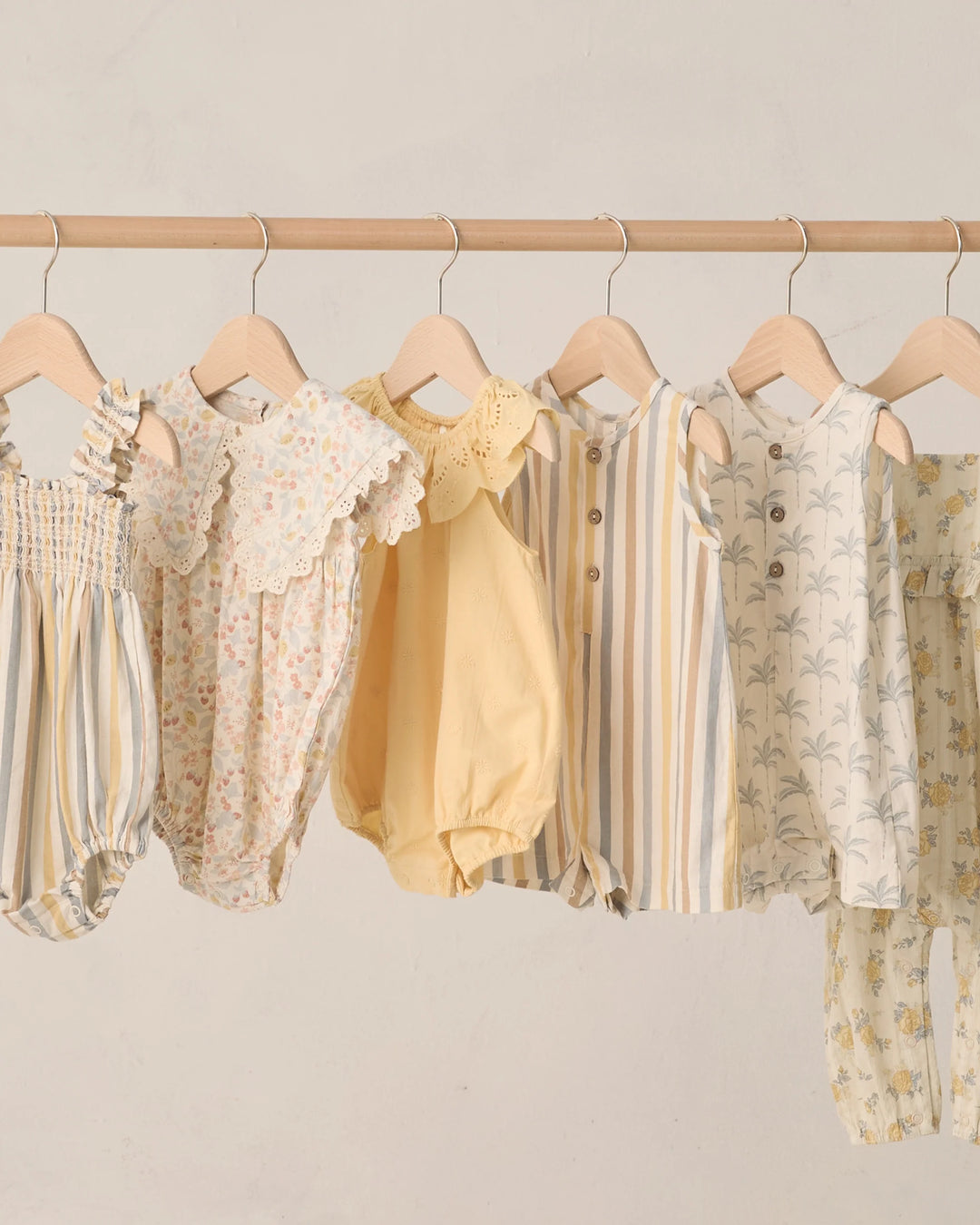 Rylee + Cru Mavrick Romper - Palm Trees