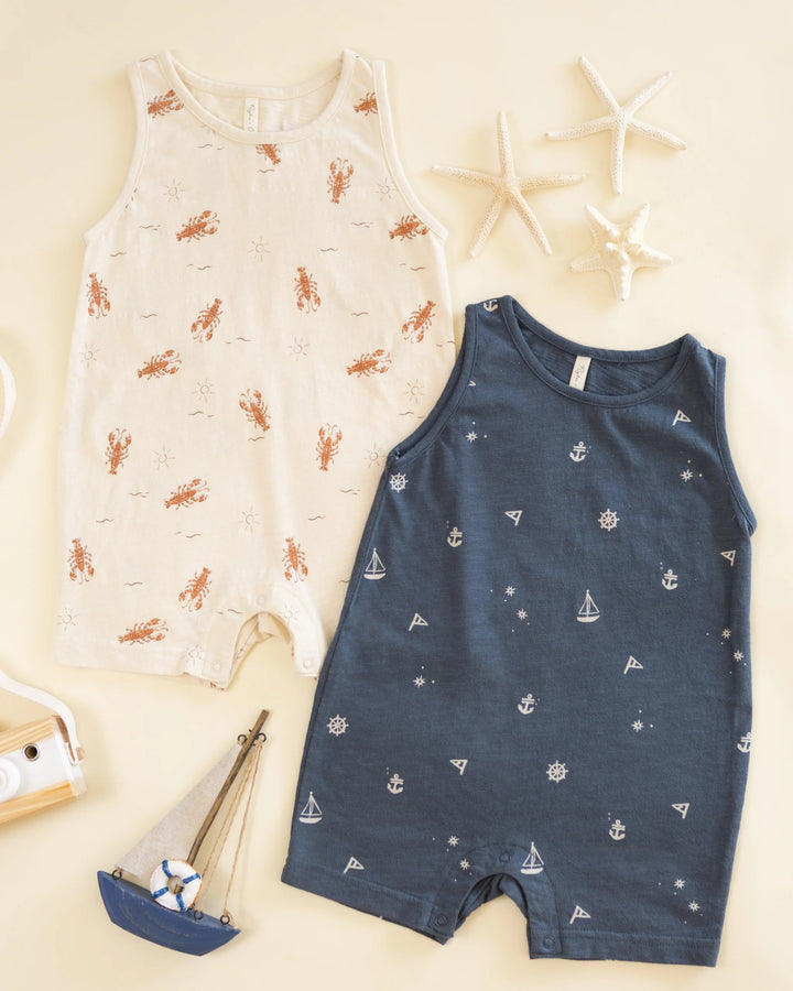 Rylee + Cru Sleeveless One-Piece - Lobster