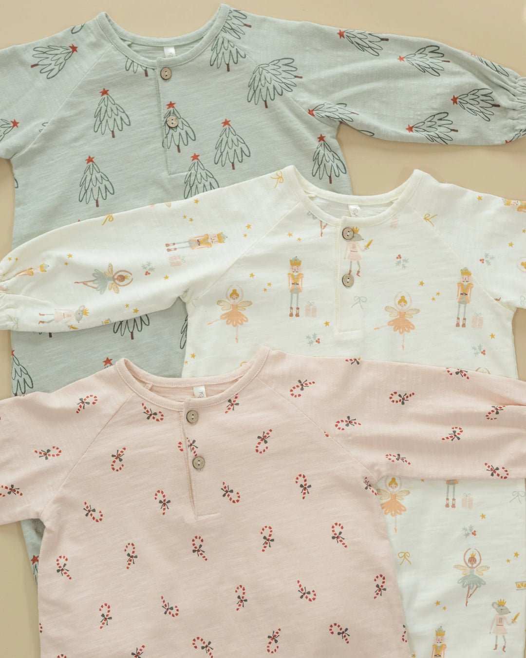 Rylee + Cru Henley Jumpsuit - Nutcracker