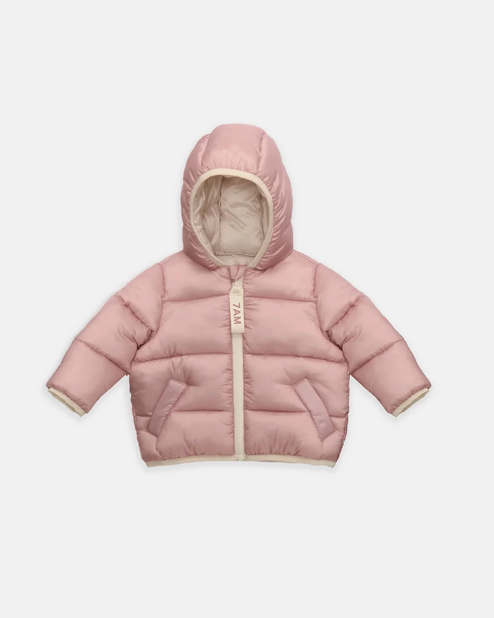 7AM Enfant Compact Roll Me Puffer Ultra Warm - Ash Rose
