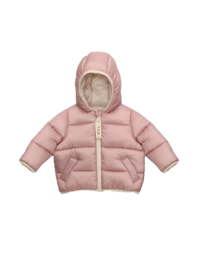 7AM Enfant Compact Roll Me Puffer Ultra Warm - Ash Rose