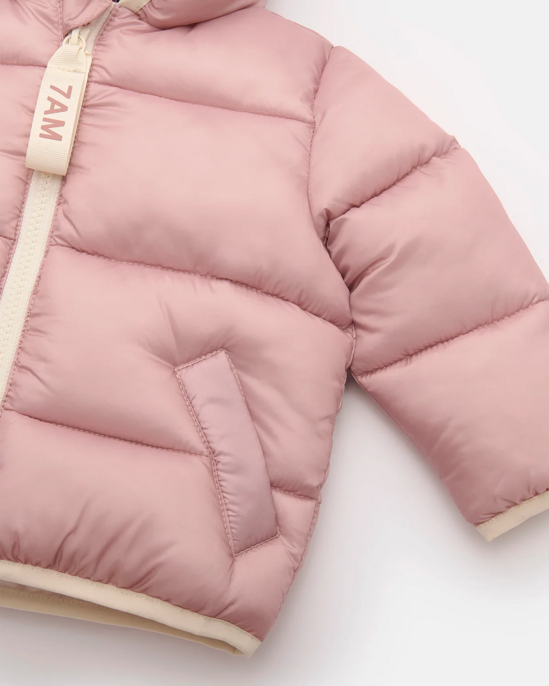 7AM Enfant Compact Roll Me Puffer Ultra Warm - Ash Rose
