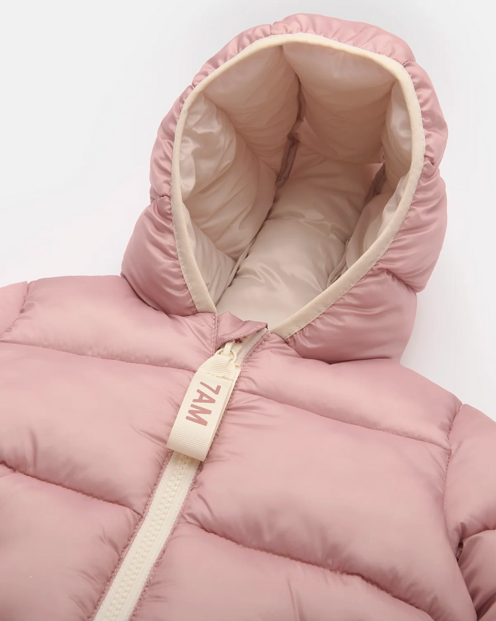 7AM Enfant Compact Roll Me Puffer Ultra Warm - Ash Rose