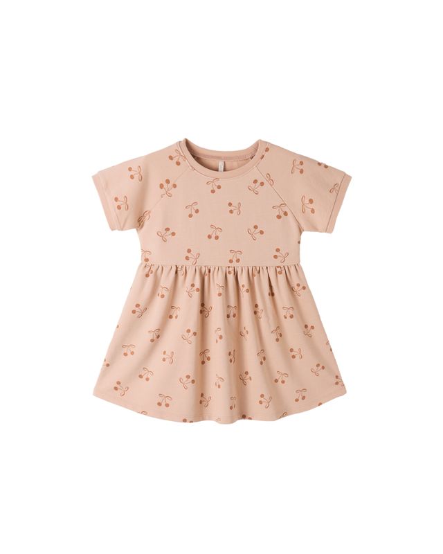 Rylee + Cru Raglan Dress - Cherry Bows