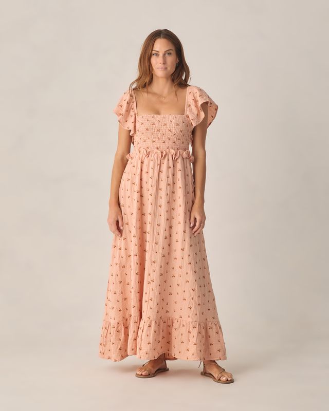 Rylee + Cru Women's Francesca Dress - Cherry Embroidery