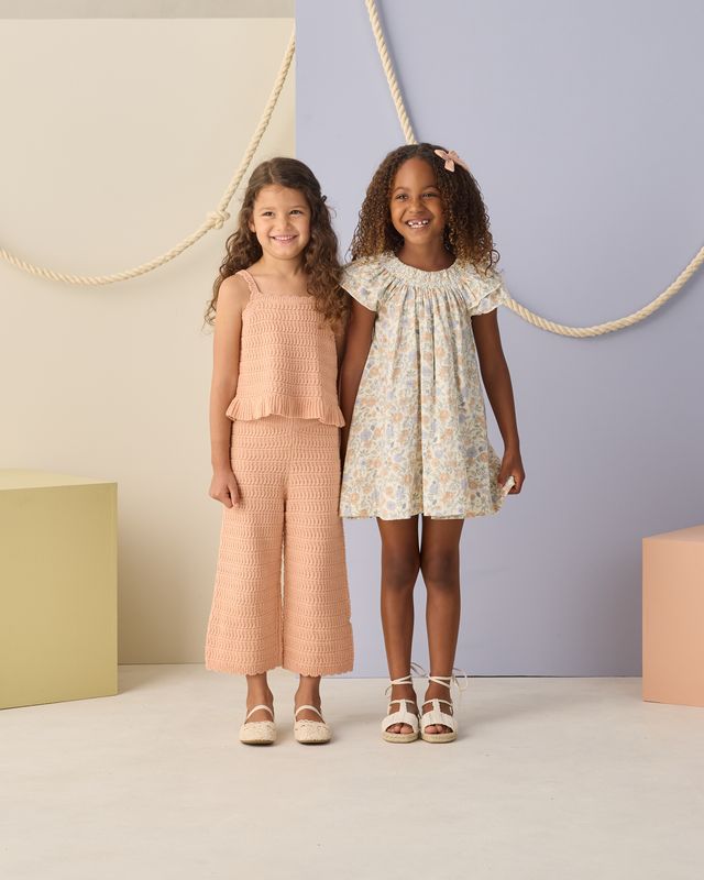 Rylee + Cru Mari Knit Set - Melon