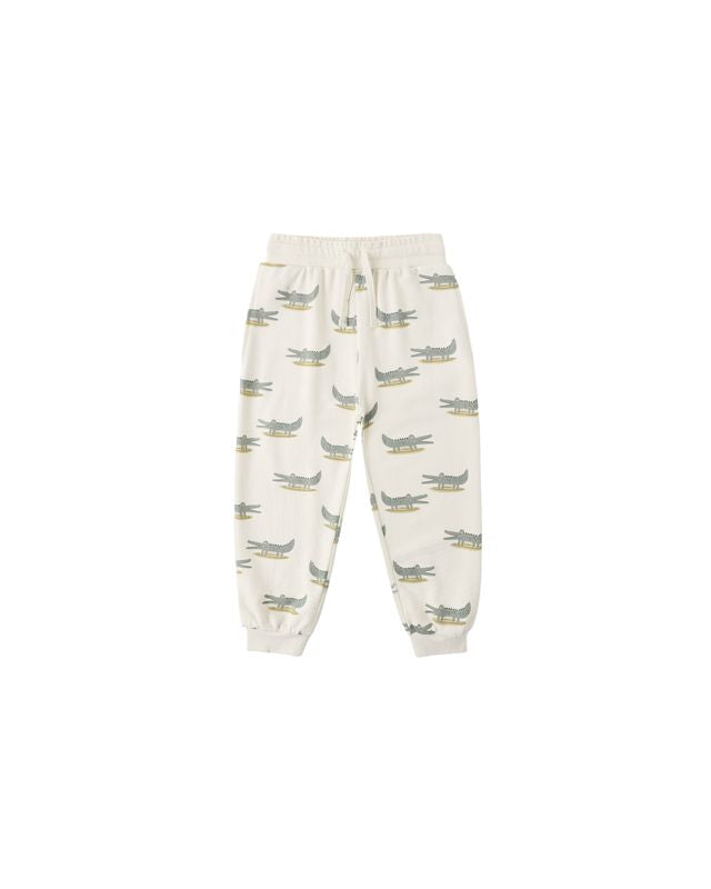 Rylee + Cru Jogger Sweatpant - Alligators