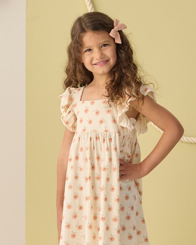 Rylee + Cru Mariposa Dress - Peaches