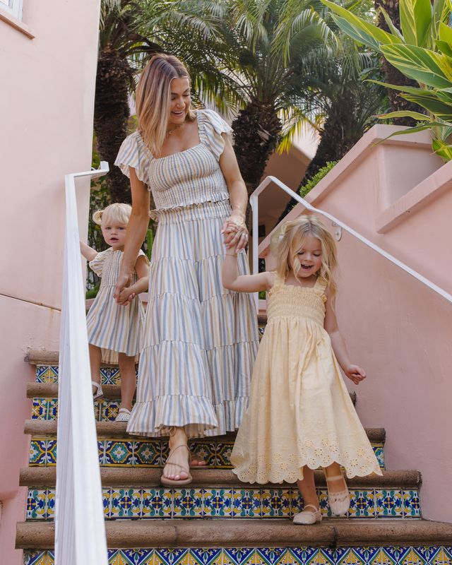 Rylee + Cru Hannah Dress - Lemon