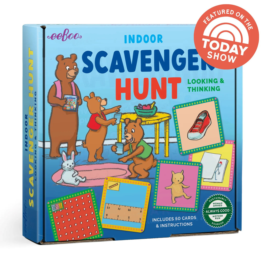 eeboo Scavenger Hunt Game - Indoors